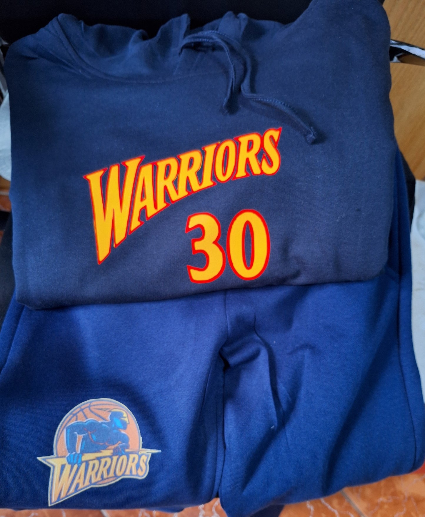 Warriors Retro Hoodie - Catch Body Customs