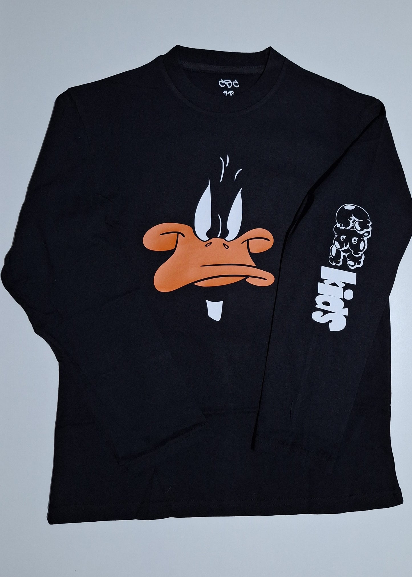 Daffy Duck Long Sleeve T-shirt - Catch Body Customs