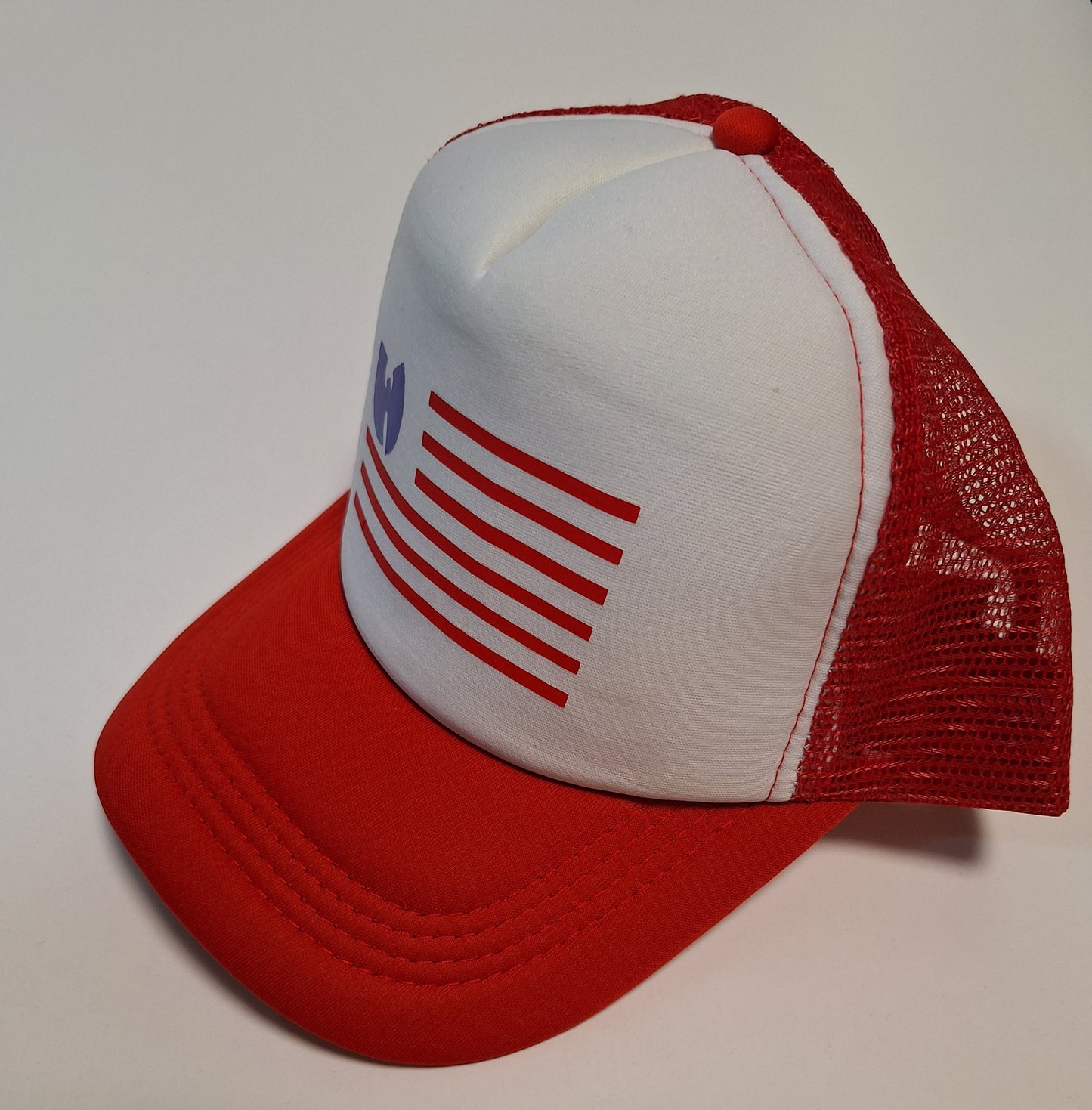 Wu-Tang Flag Trucker Cap - Catch Body Customs