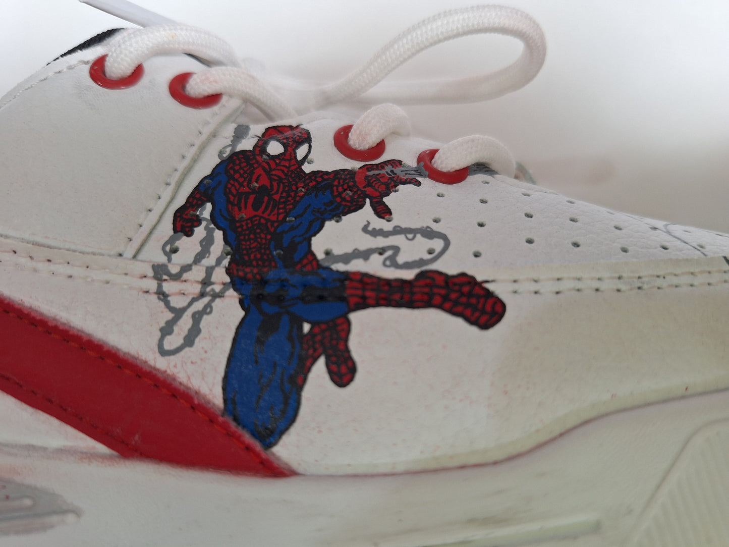 The Amazing Spiderman Lucah Sneakers - Catch Body Customs