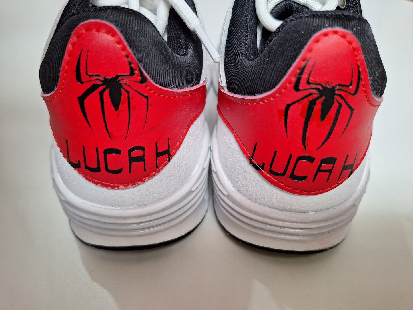 The Amazing Spiderman Lucah Sneakers - Catch Body Customs
