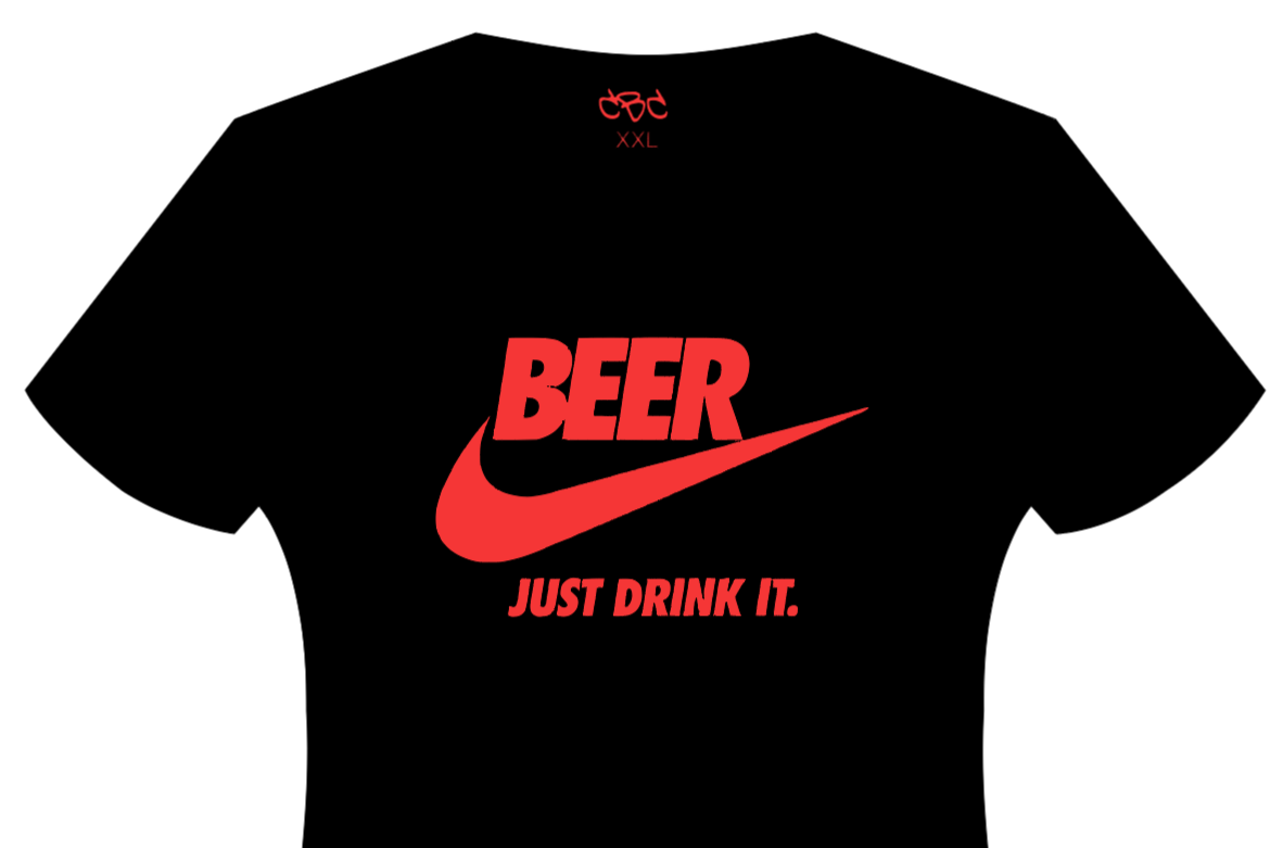 Beer Nike T-Shirt - Catch Body Customs