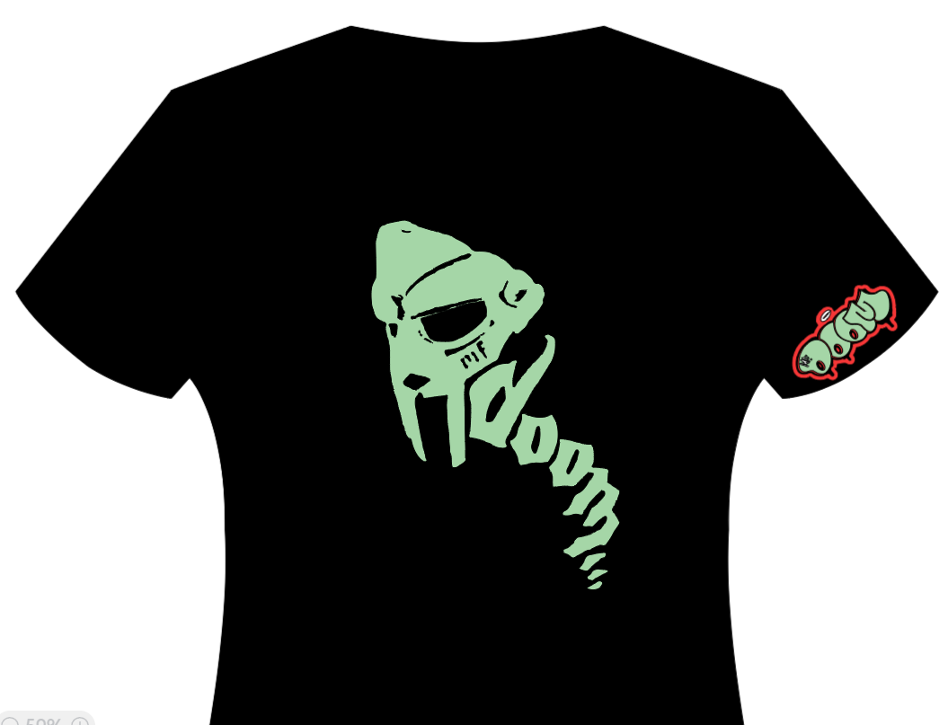 MF DOOM T-Shirt - Catch Body Customs