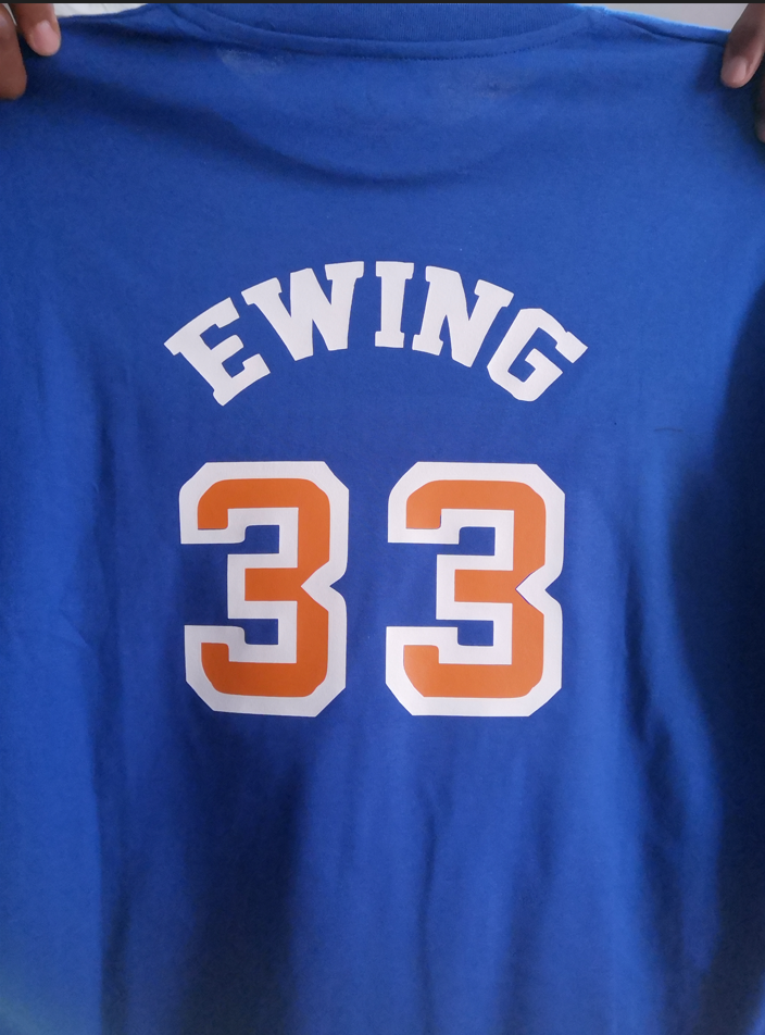 Ewing Knicks T-Shirt - Catch Body Customs
