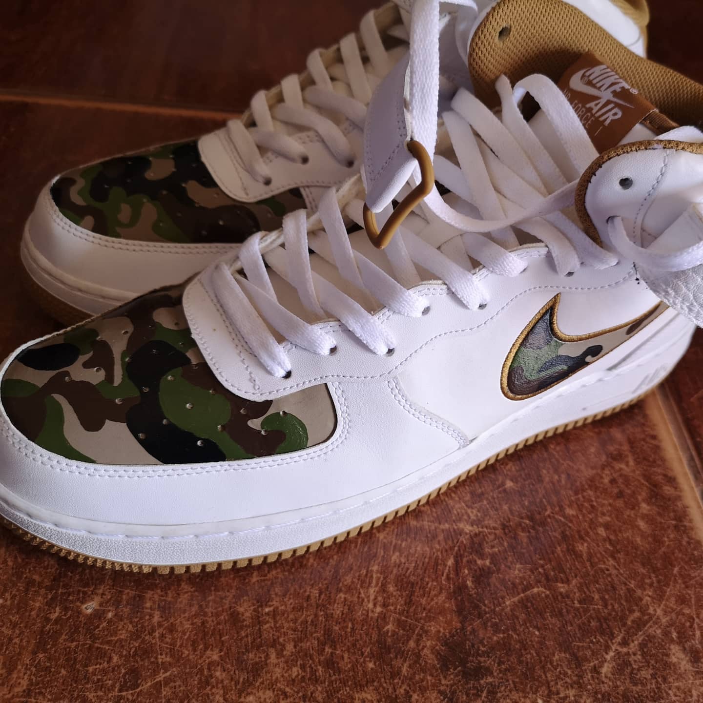 Camo Air Force 1 - Catch Body Customs