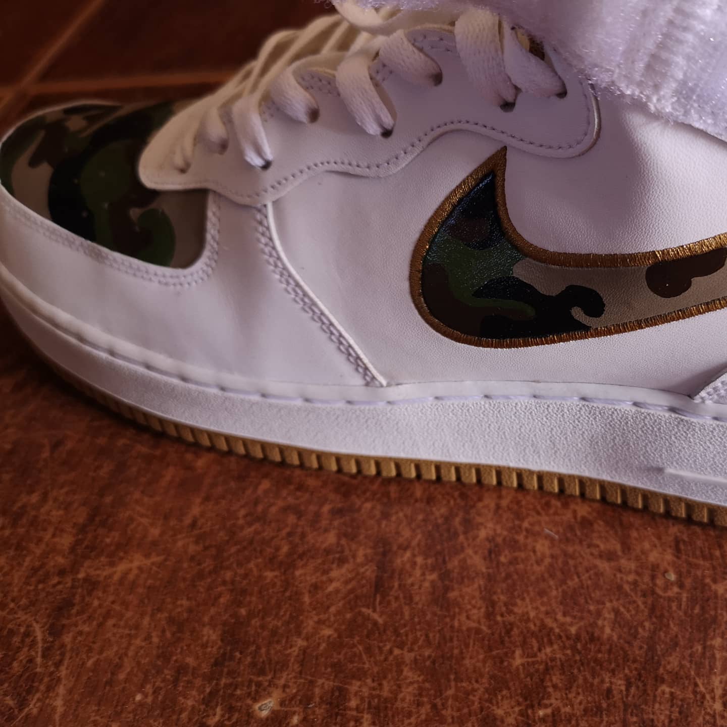 Camo Air Force 1 - Catch Body Customs