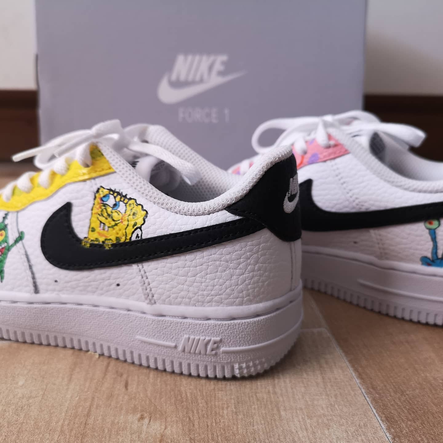SpongeBob Air Force 1 - Catch Body Customs