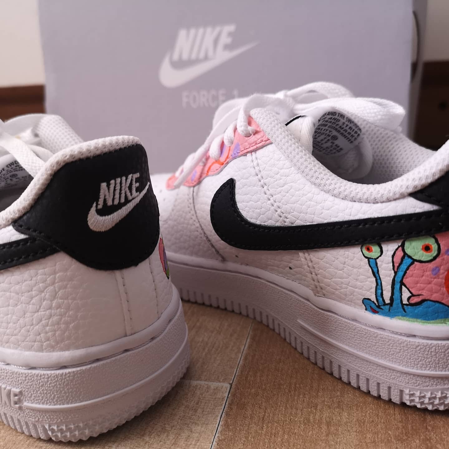 SpongeBob Air Force 1 - Catch Body Customs
