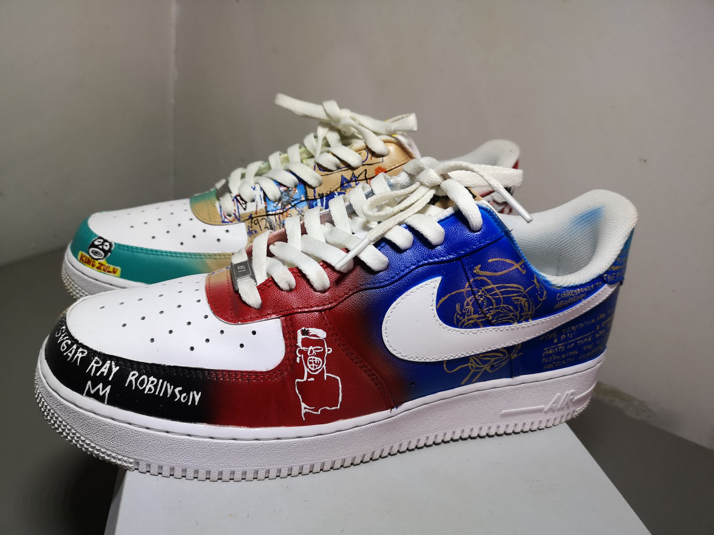 Basquiat AF1s - Catch Body Customs