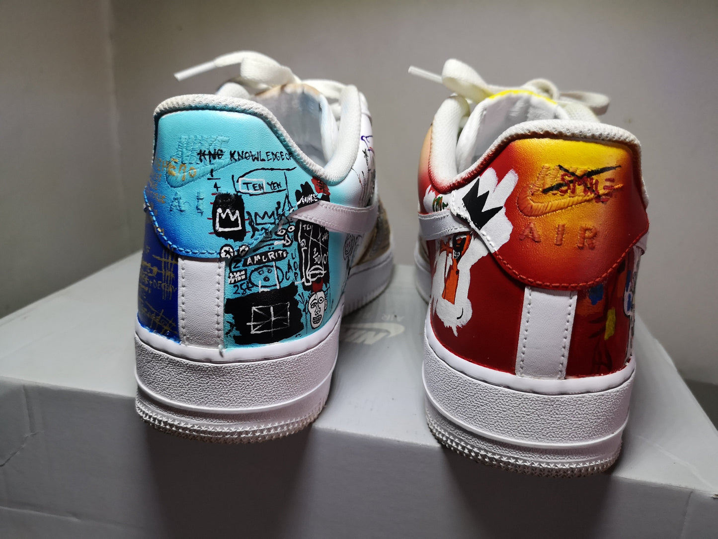 Basquiat AF1s - Catch Body Customs
