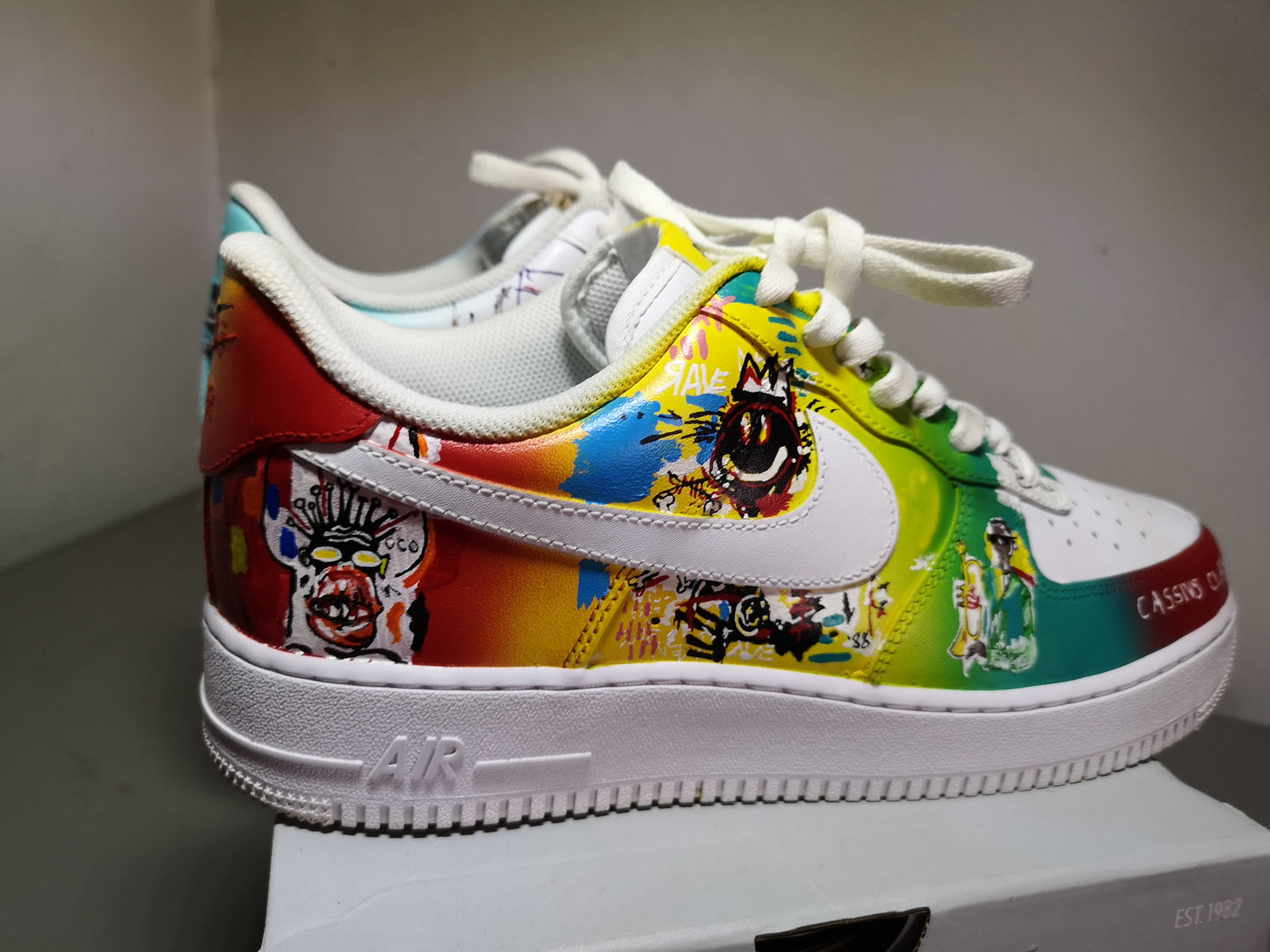 Basquiat AF1s - Catch Body Customs