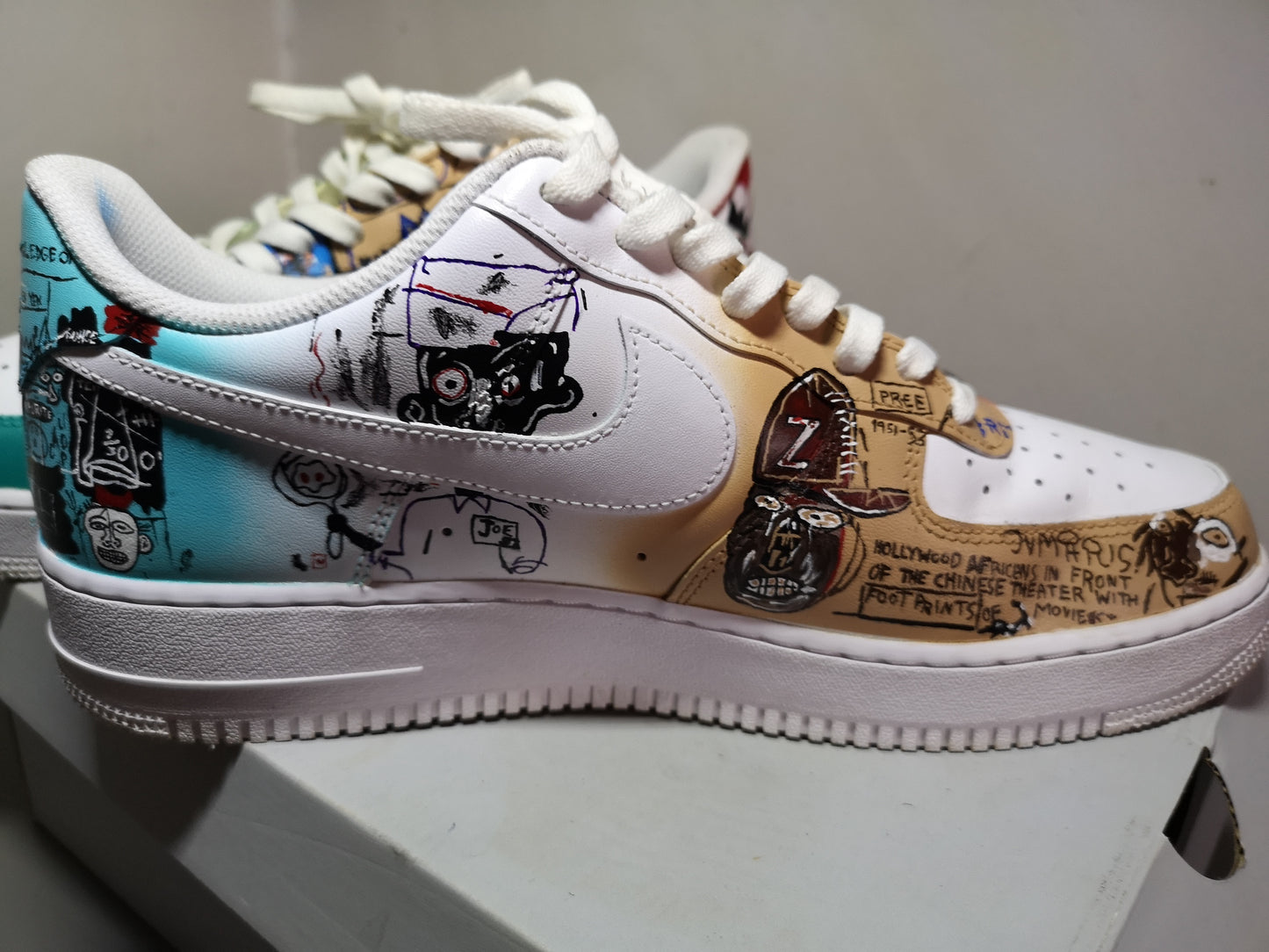 Basquiat AF1s - Catch Body Customs