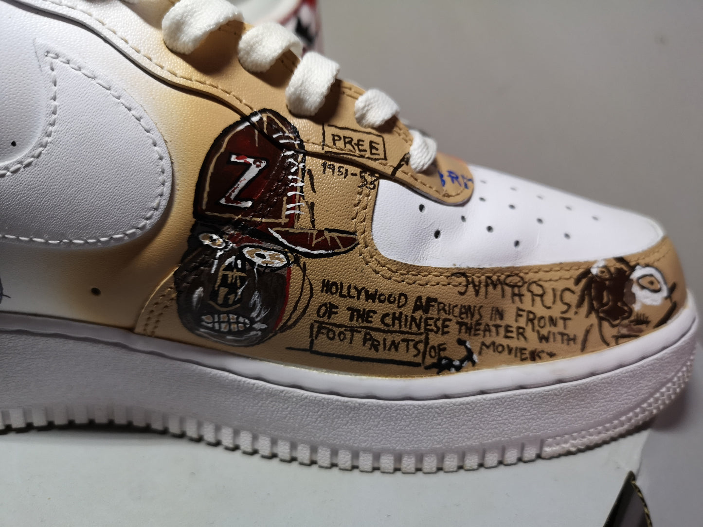 Basquiat AF1s - Catch Body Customs