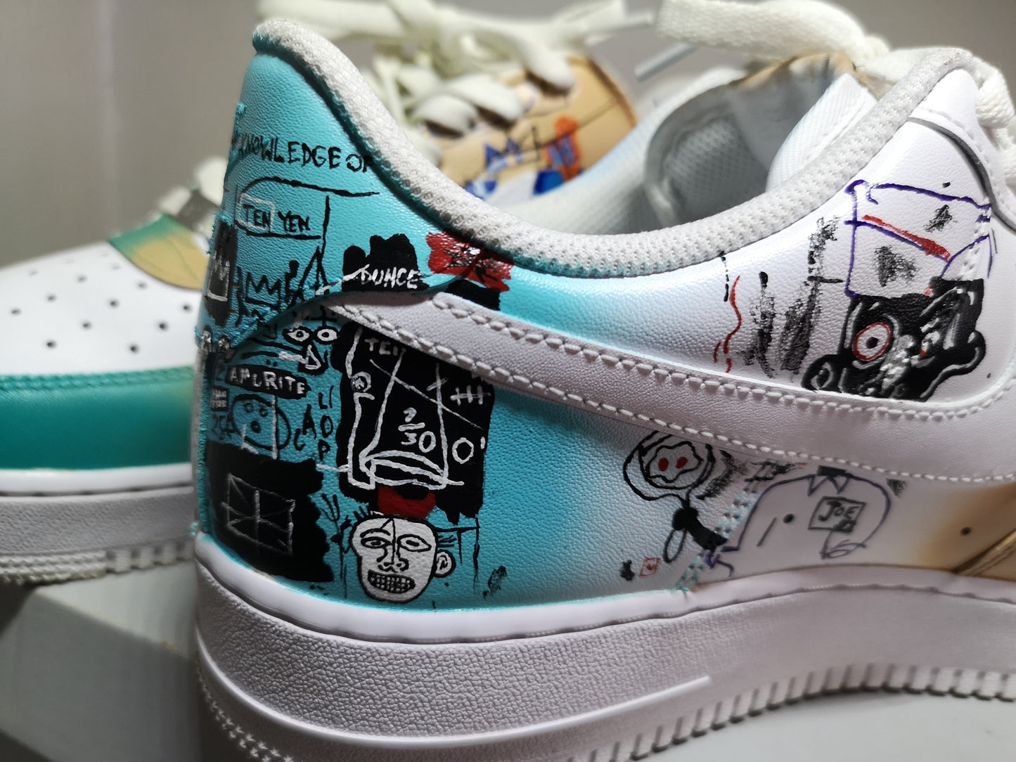 Basquiat AF1s - Catch Body Customs