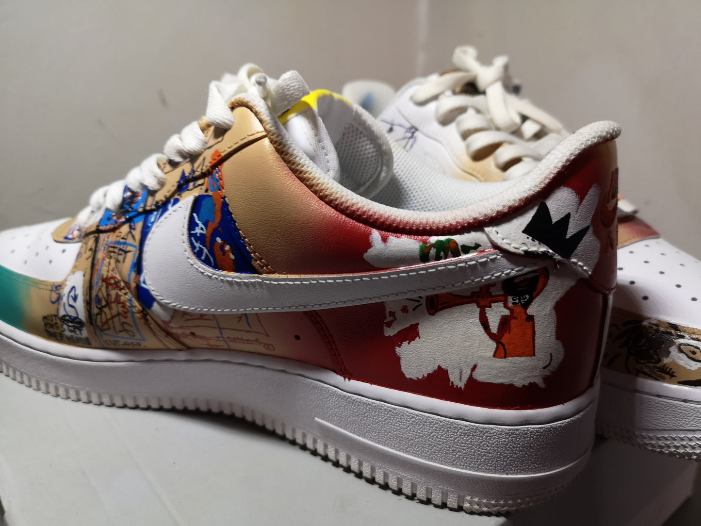 Basquiat AF1s - Catch Body Customs