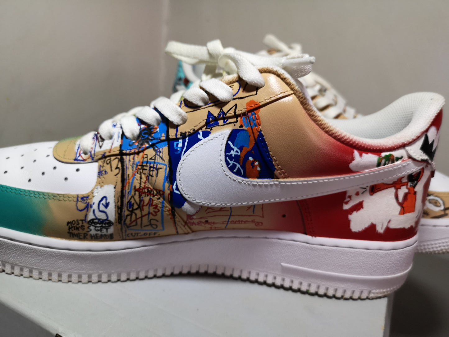 Basquiat AF1s - Catch Body Customs