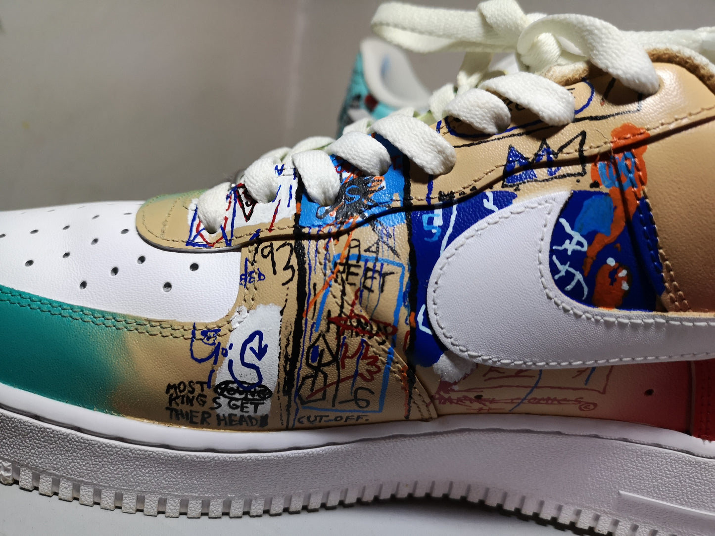 Basquiat AF1s - Catch Body Customs