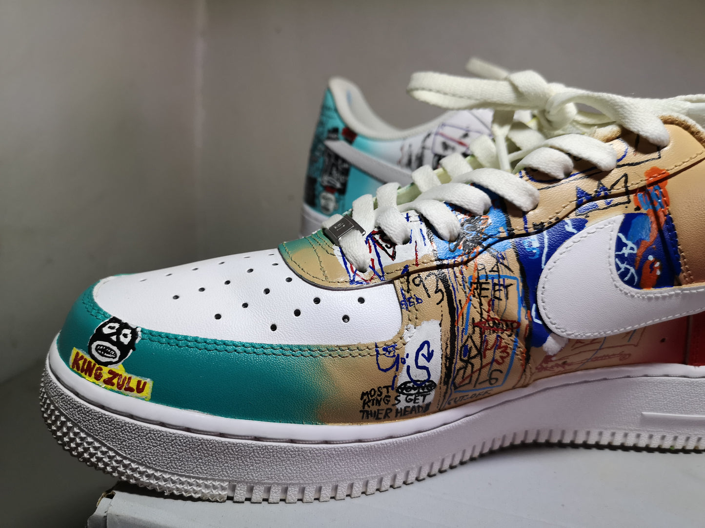 Basquiat AF1s - Catch Body Customs