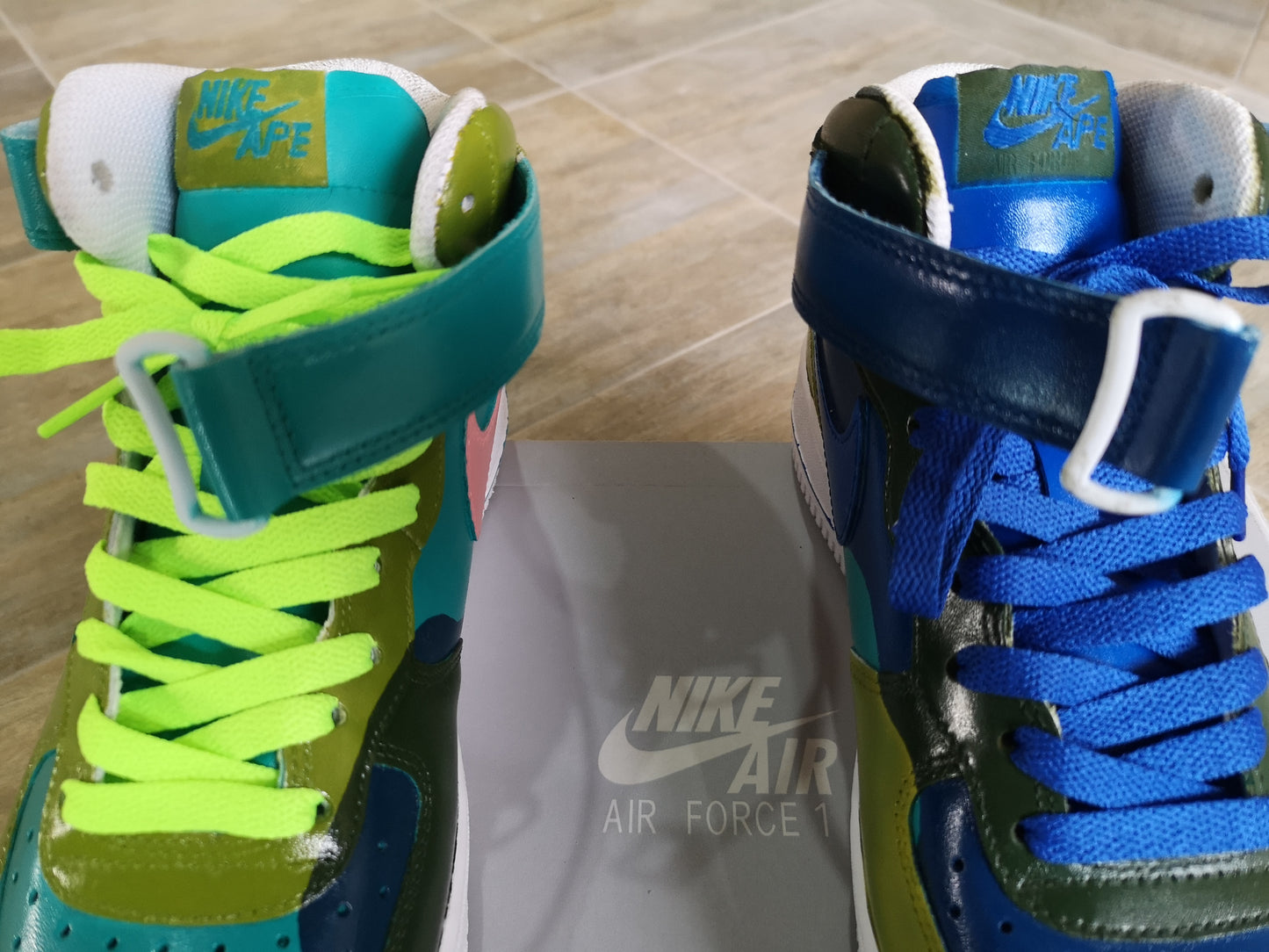 Ape Force 1 Sneakers - Catch Body Customs