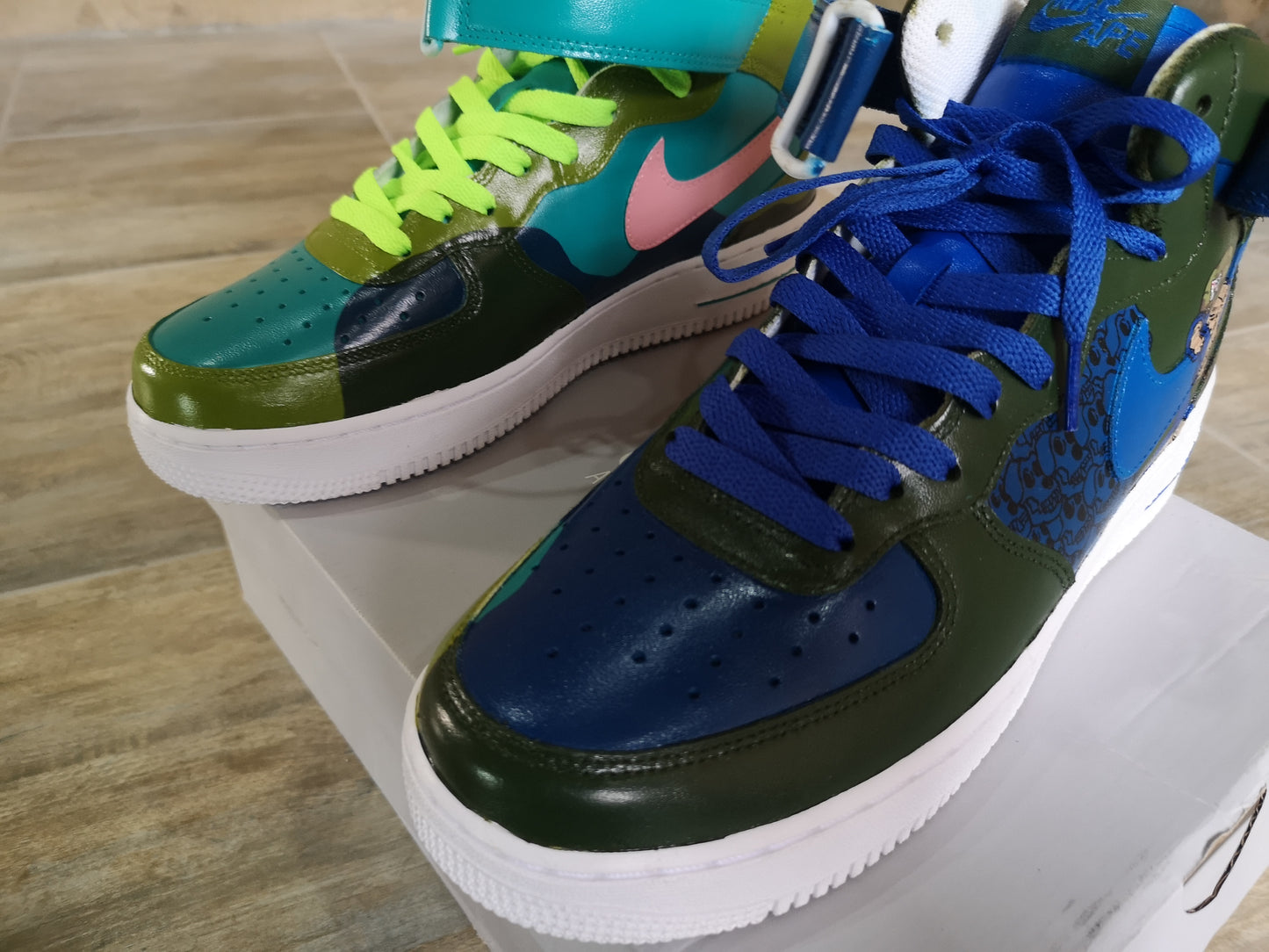 Ape Force 1 Sneakers - Catch Body Customs