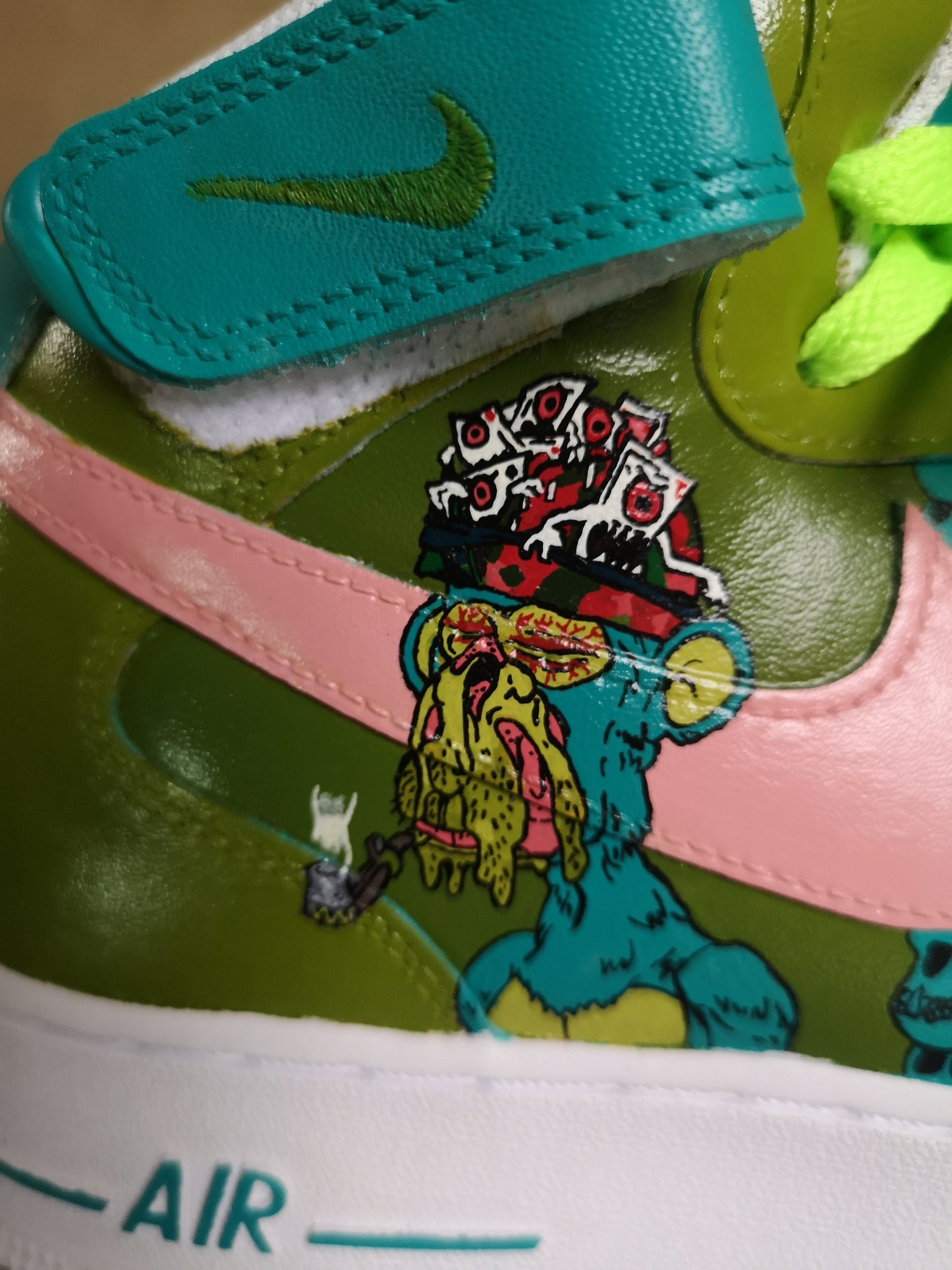 Ape Force 1 Sneakers - Catch Body Customs