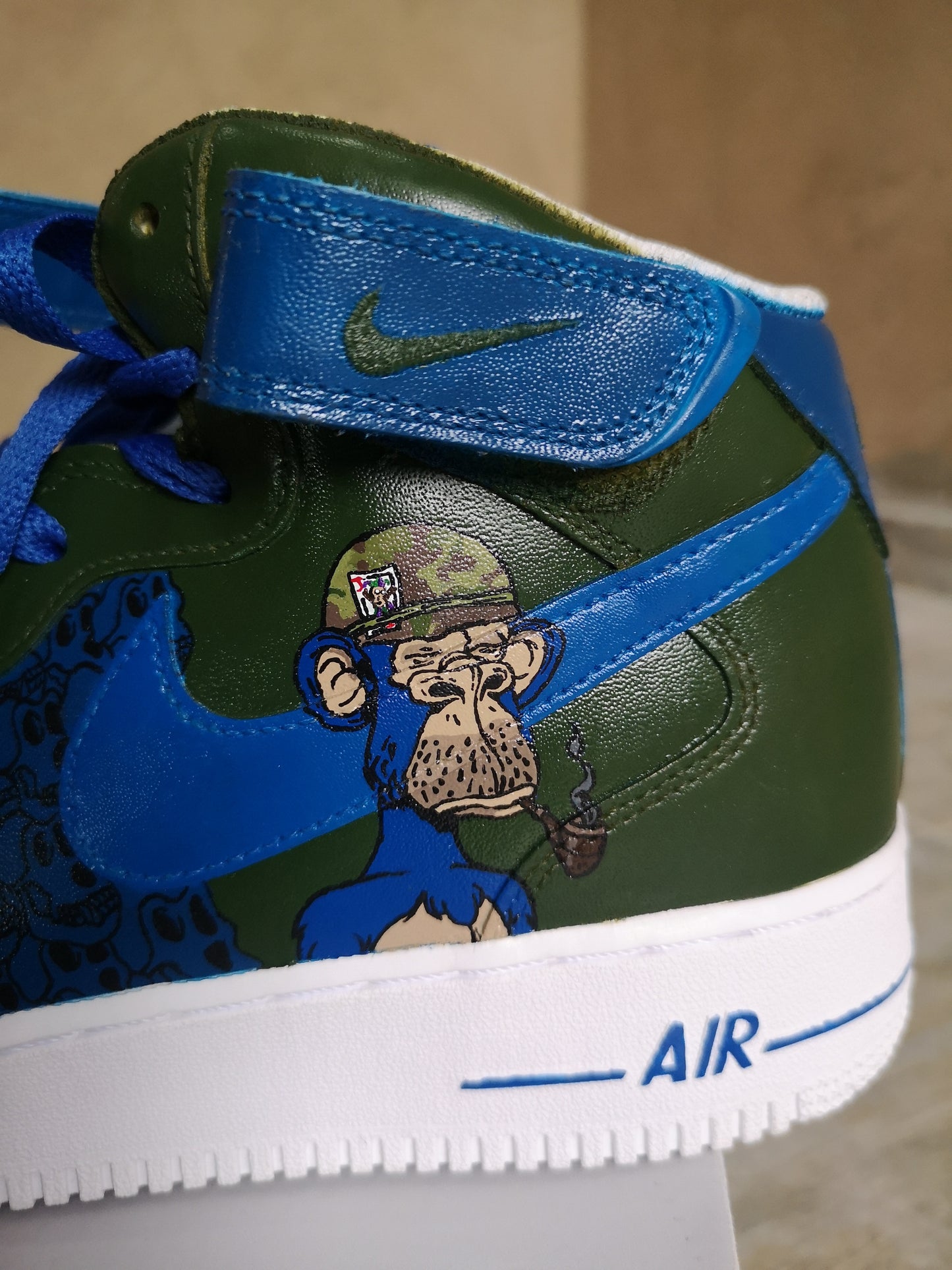 Ape Force 1 Sneakers - Catch Body Customs