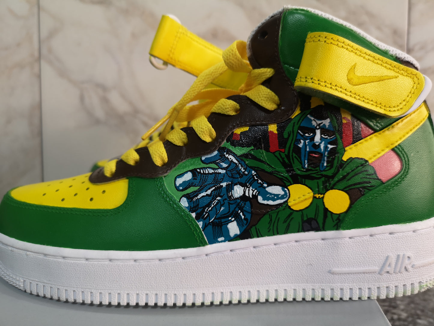 ALL CAPS FORCE 1S - Catch Body Customs