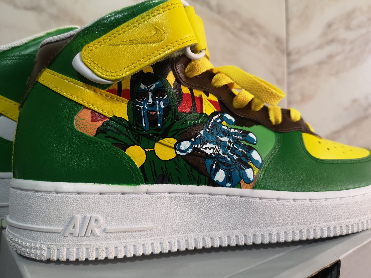 ALL CAPS FORCE 1S - Catch Body Customs
