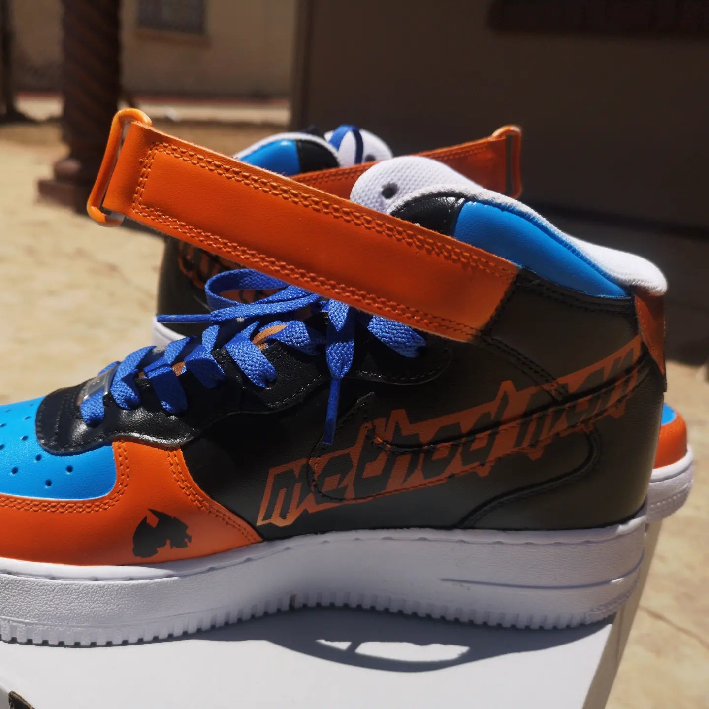 Meth vs Wolverine Air Force 1s - Catch Body Customs