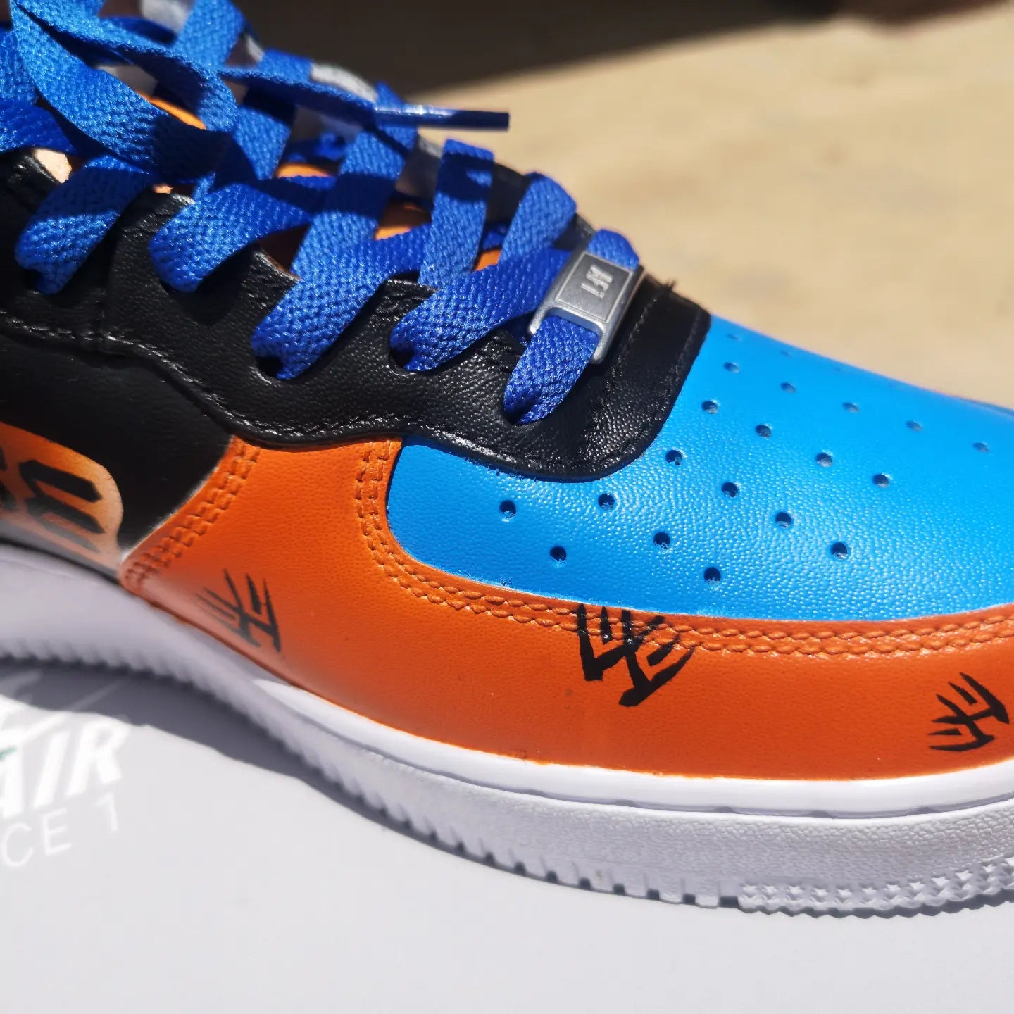 Meth vs Wolverine Air Force 1s - Catch Body Customs