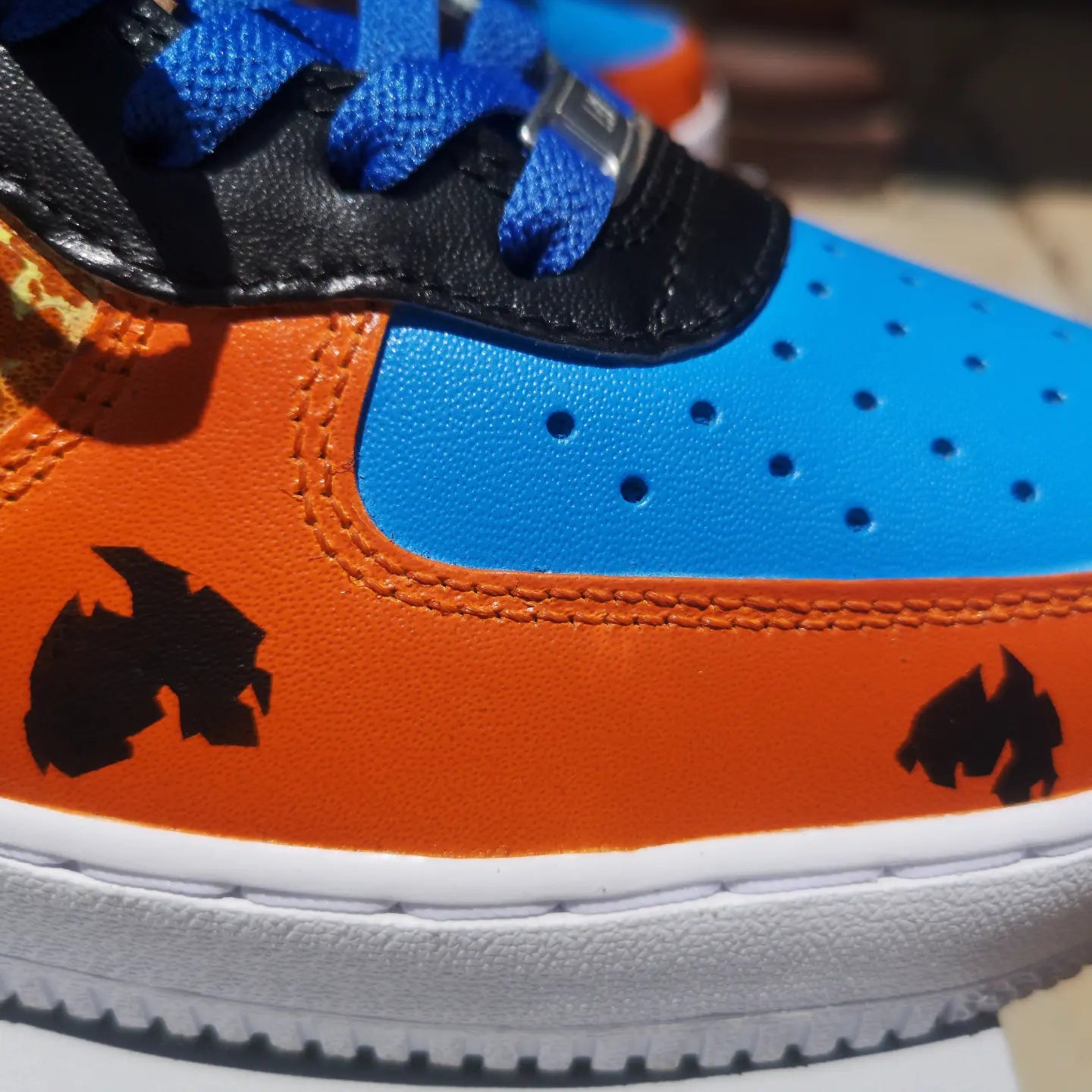 Meth vs Wolverine Air Force 1s - Catch Body Customs