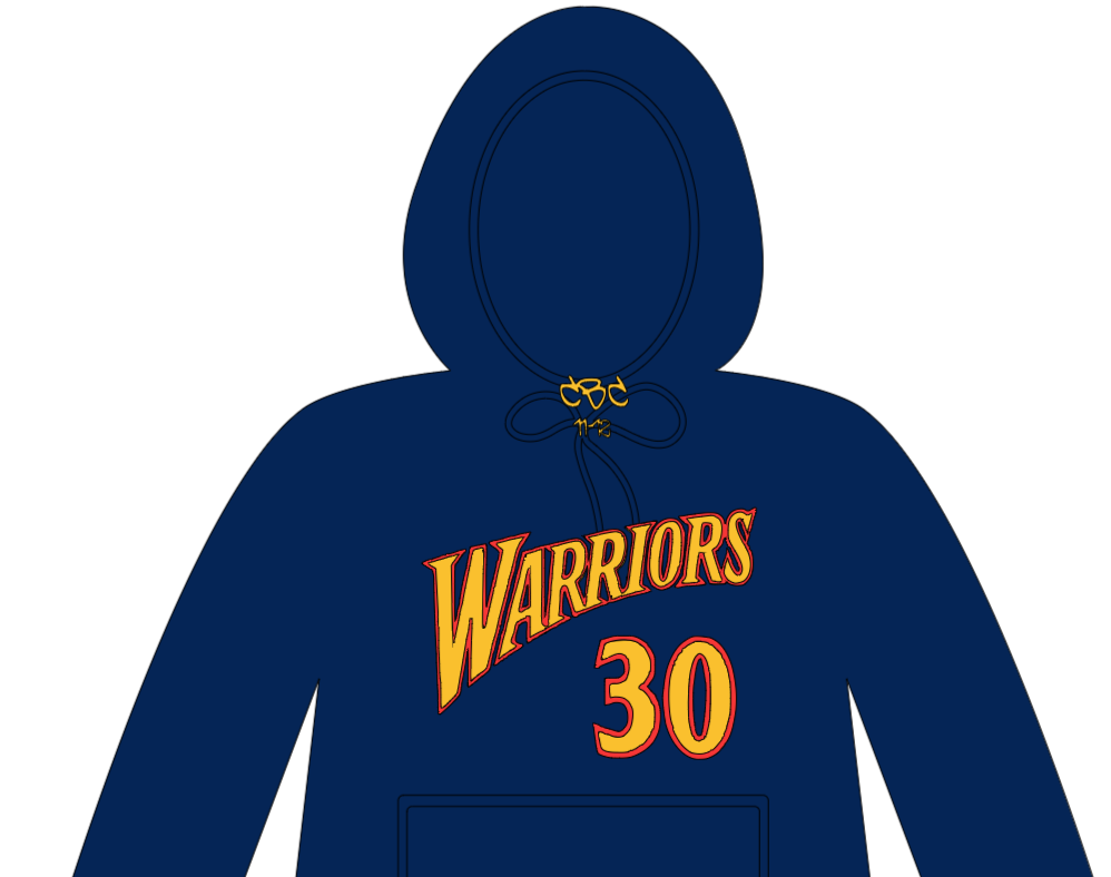 Warriors Retro Hoodie - Catch Body Customs