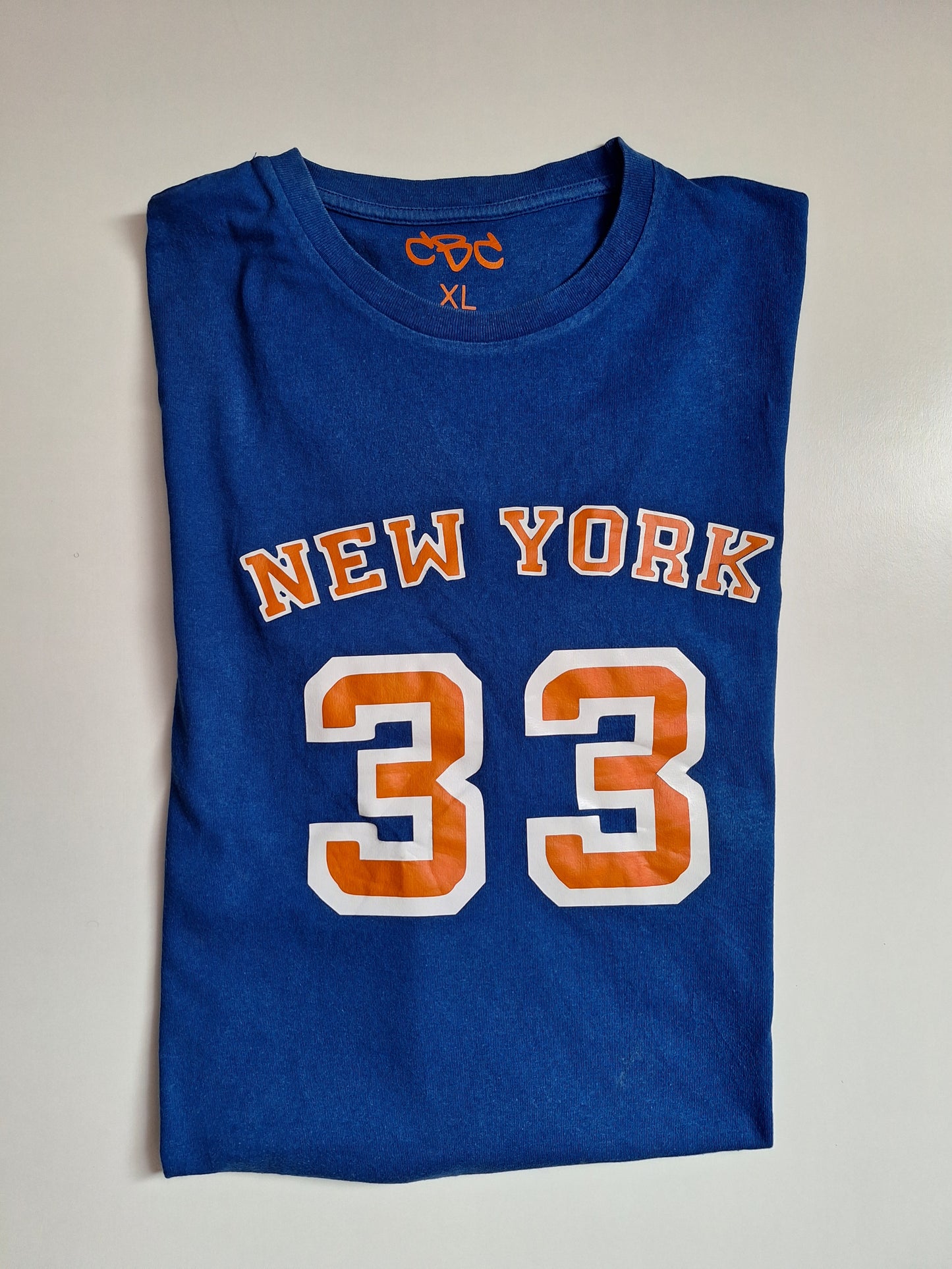 Ewing Knicks T-Shirt - Catch Body Customs