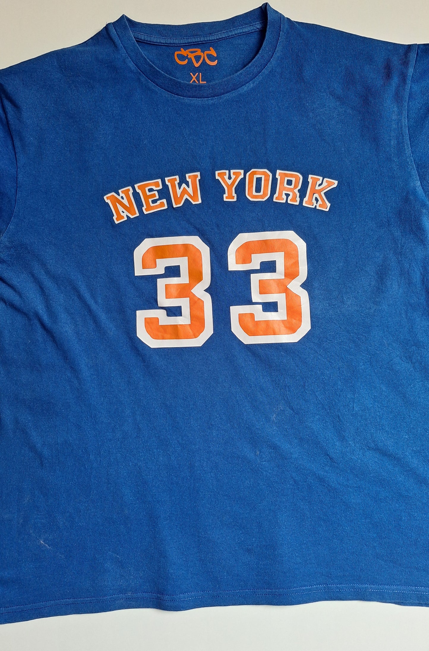 Ewing Knicks T-Shirt - Catch Body Customs
