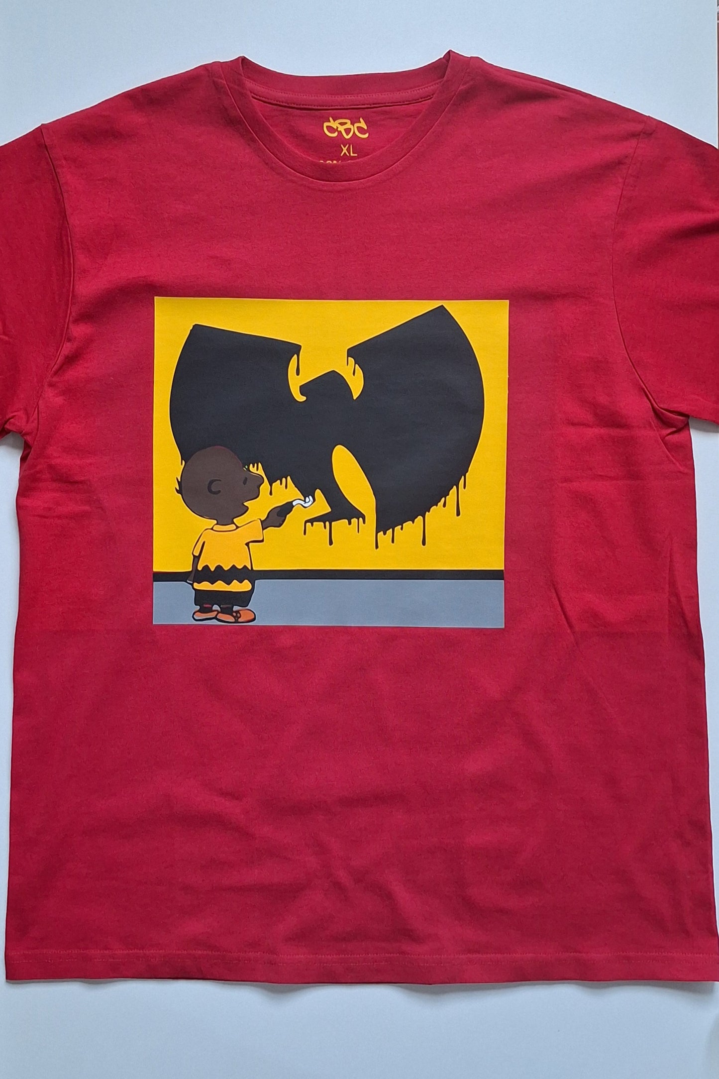 Charlie Brown Wu-Tang Paint T-shirt - Catch Body Customs