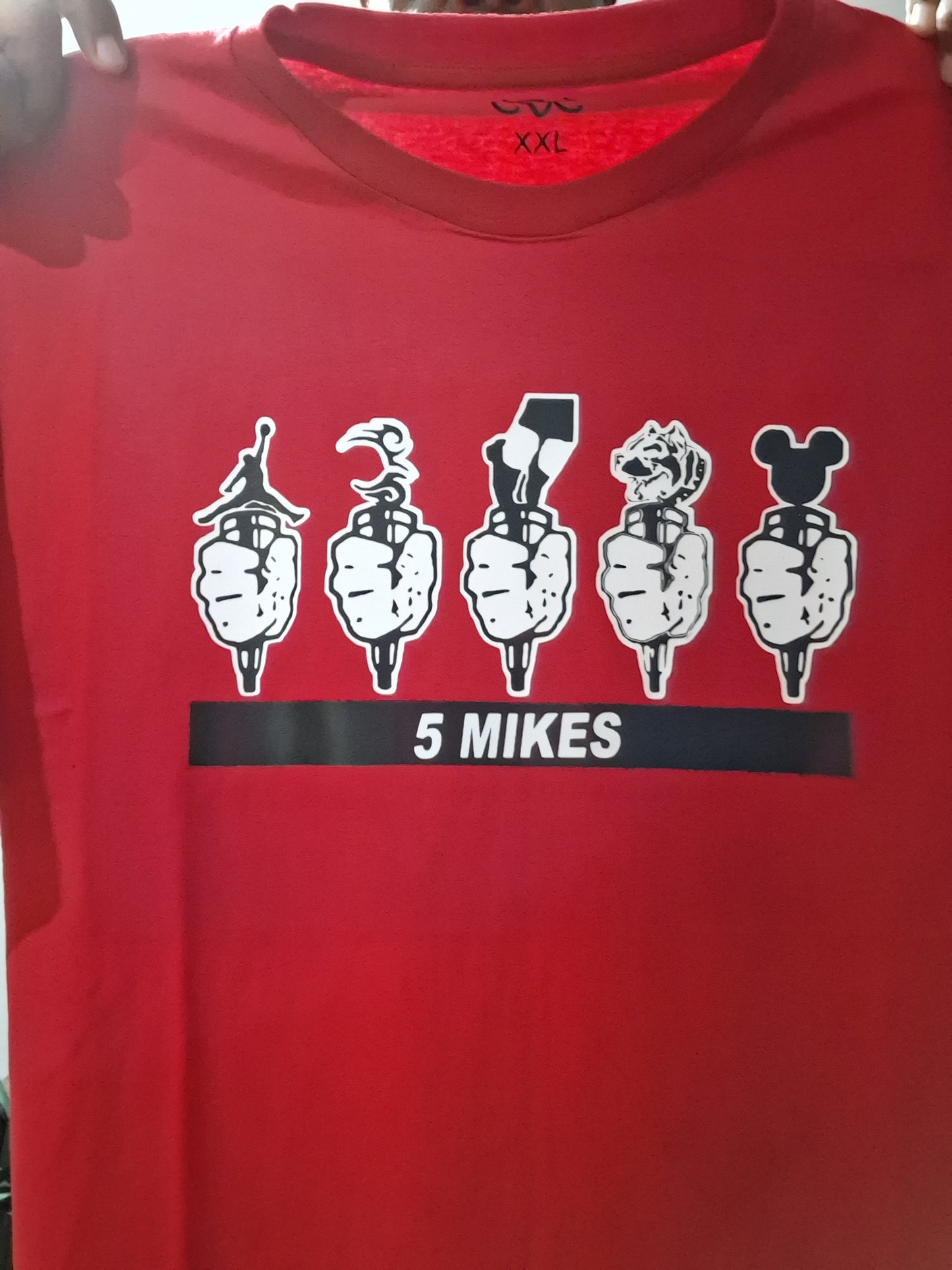 5 Mikes T-shirt - Catch Body Customs