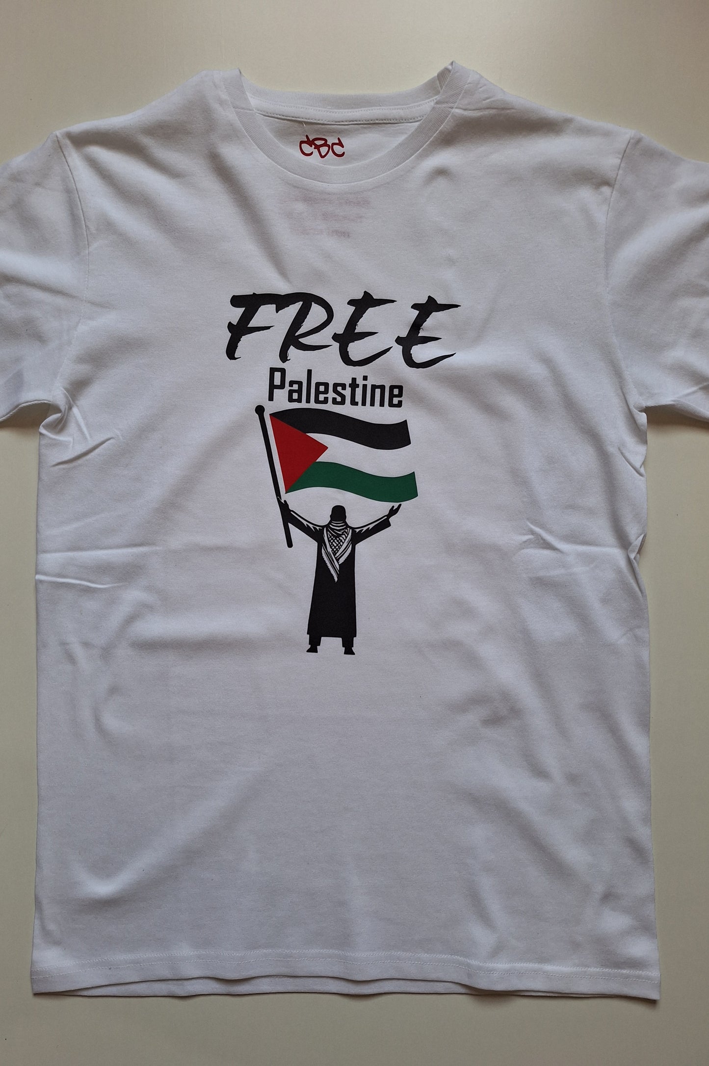 Free Palestine T-shirt - Catch Body Customs
