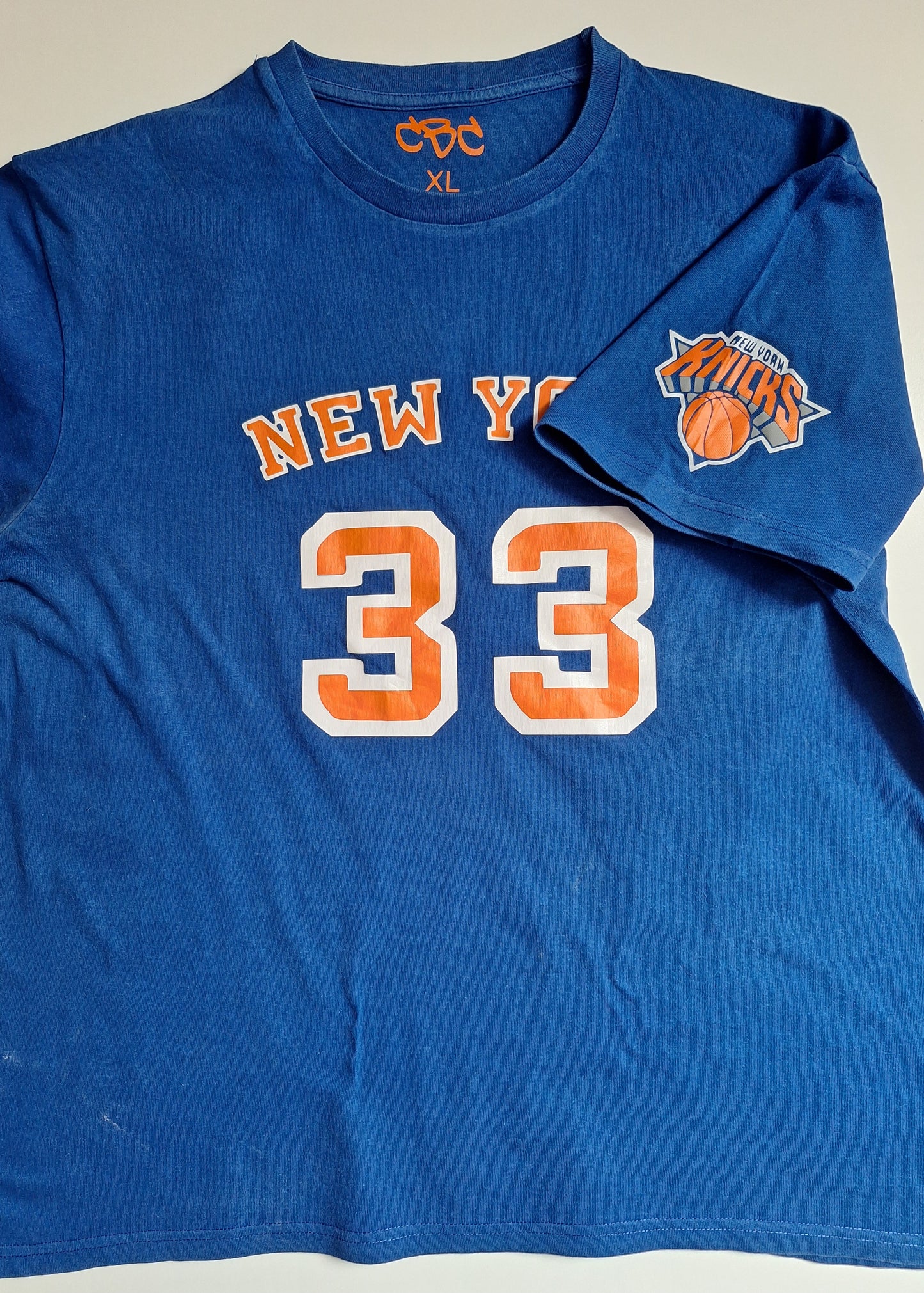 Ewing Knicks T-Shirt - Catch Body Customs