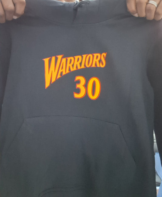 Warriors Retro Hoodie - Catch Body Customs