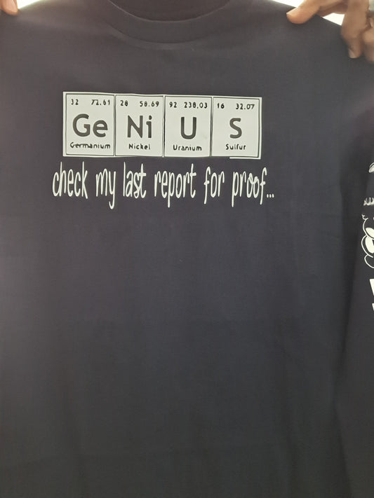 Genius Kiddies T-Shirt - Catch Body Customs