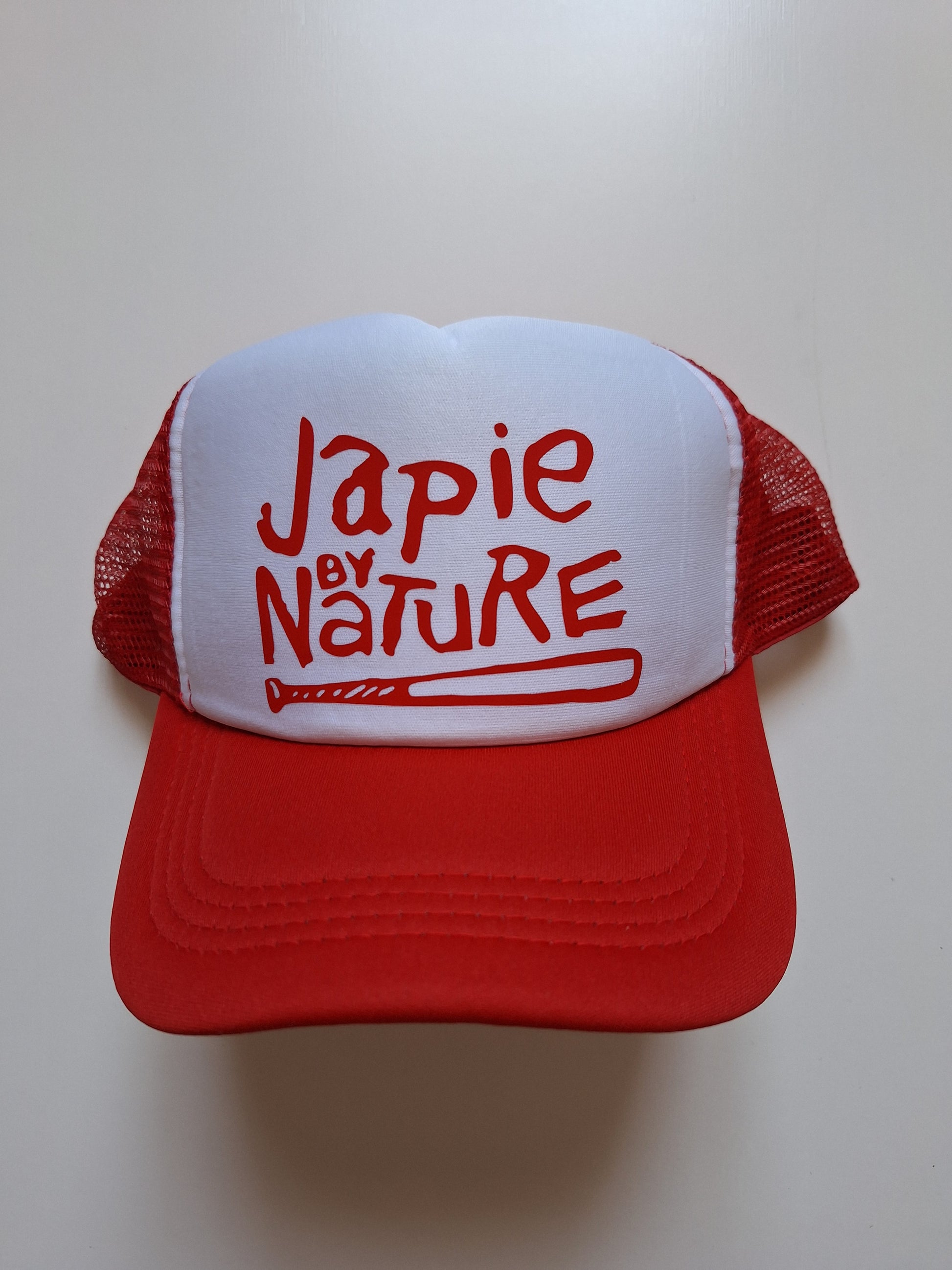 One-of-One Naughty By Nature Gas Station Trucker Cap - Catch Body Customs
