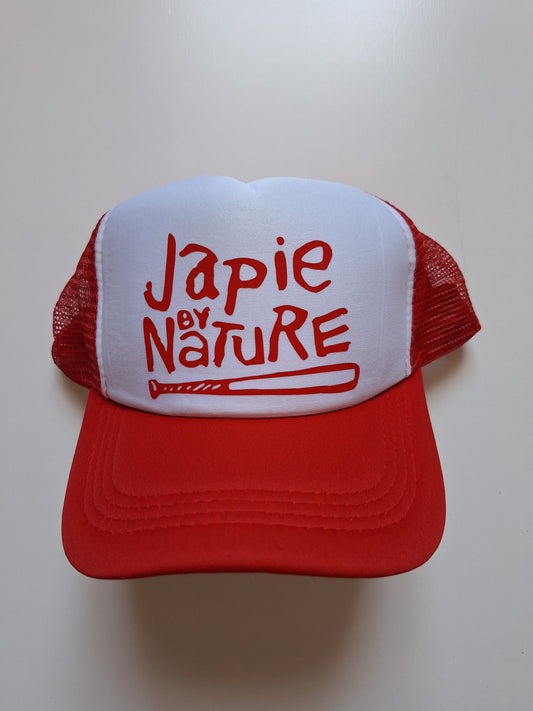 One-of-One Naughty By Nature Gas Station Trucker Cap - Catch Body Customs