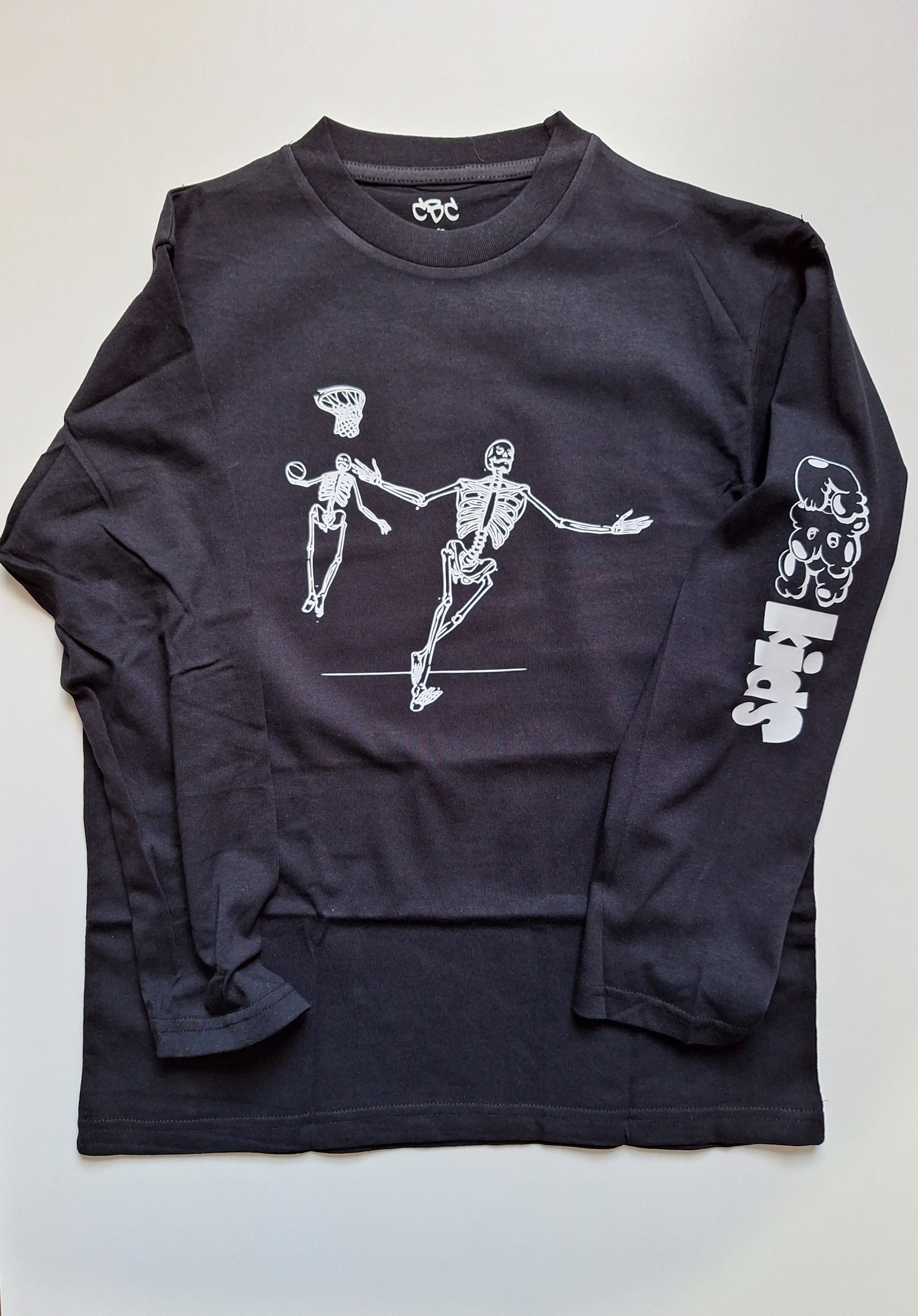 D-Wade/Bron Alley Oop Long Sleeve T-Shirt - Catch Body Customs