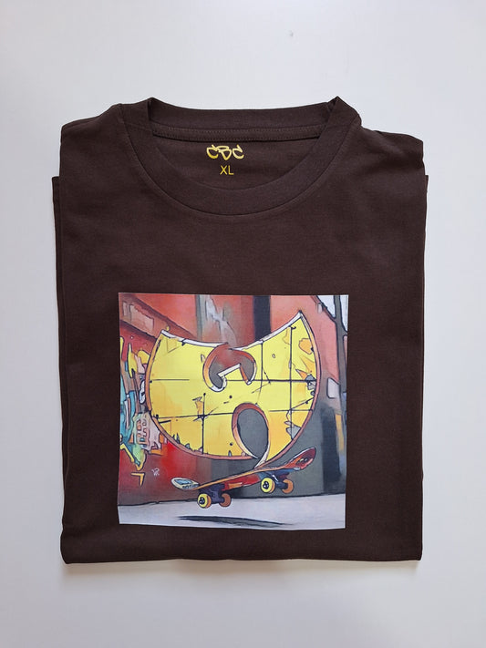 Wu-Tang Warehouse Skating T-Shirt - Catch Body Customs