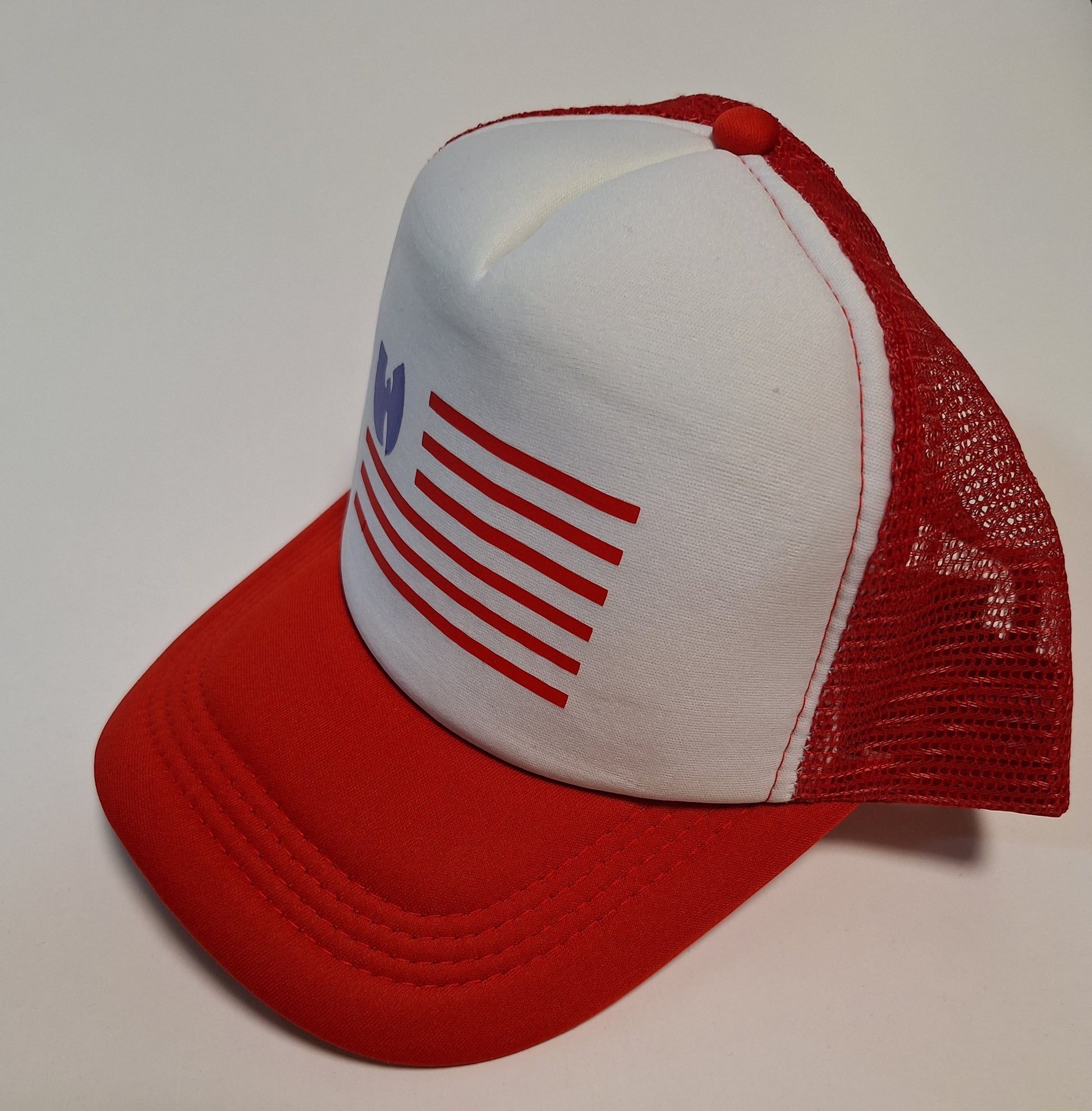 Wu-Tang Flag Trucker Cap - Catch Body Customs