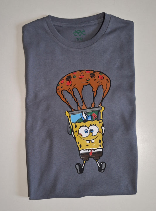 Spongebob Pizzachute T-Shirt - Catch Body Customs