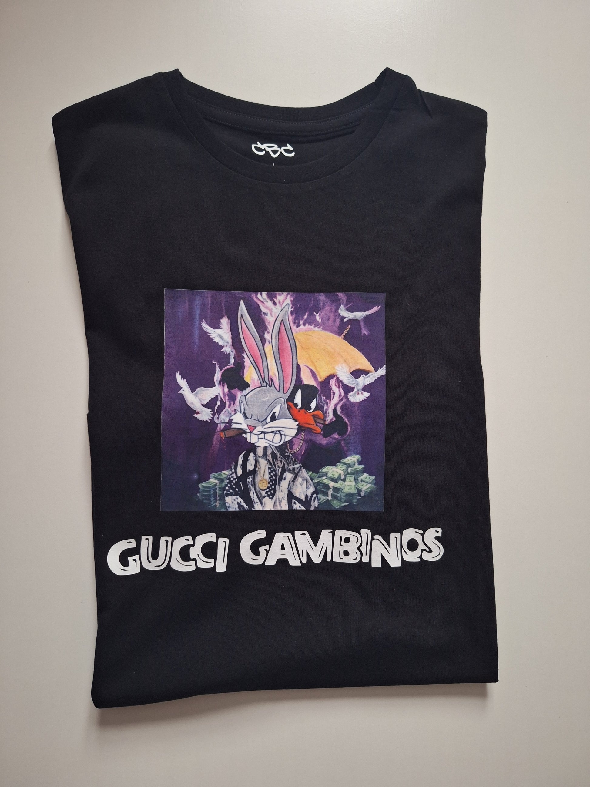 Cucci Gambinos Album Cover T-Shirt - Catch Body Customs