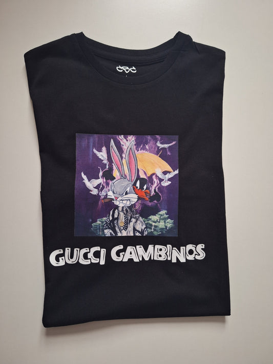 Cucci Gambinos Album Cover T-Shirt - Catch Body Customs