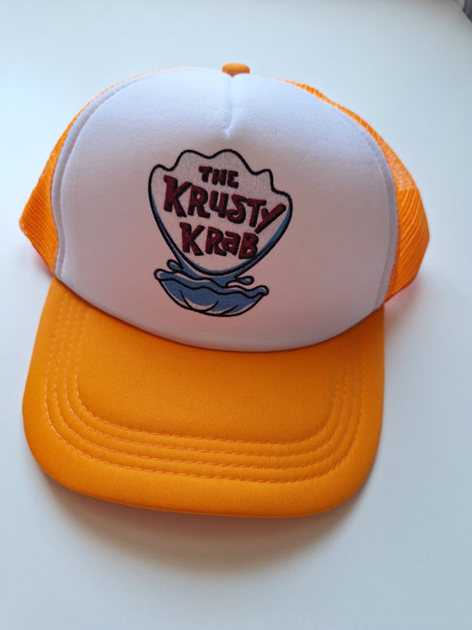 The Krusty Krab Trucker Cap - Catch Body Customs