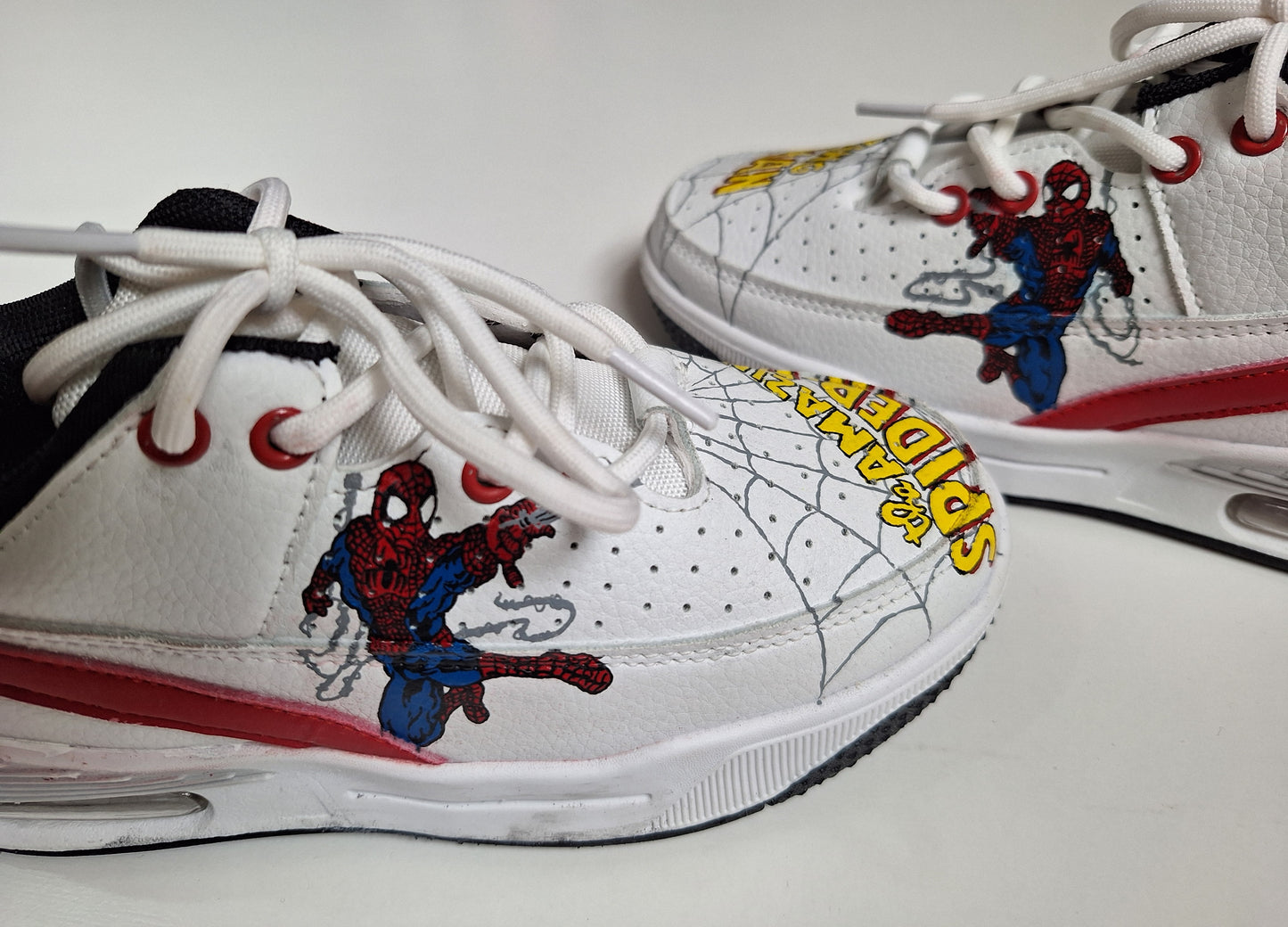 The Amazing Spiderman Lucah Sneakers - Catch Body Customs